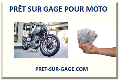 PRÊT SUR GAGE MOTO
